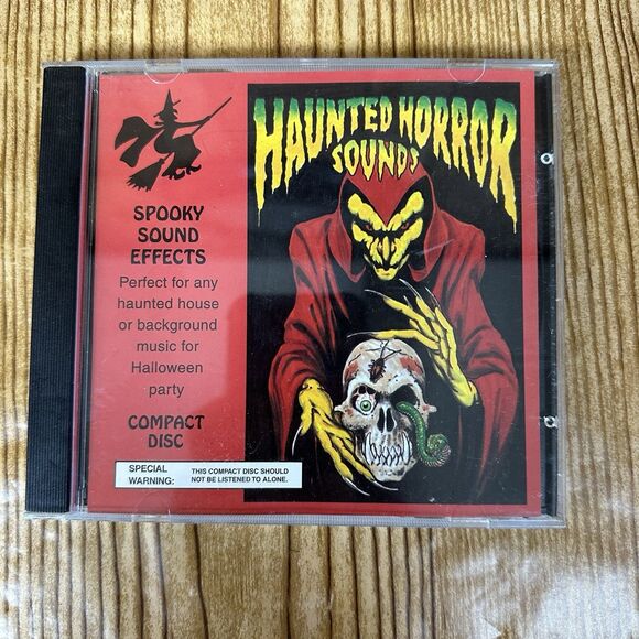 Haunted Horror Sounds CD Special Effects Halloween Haunted Hits Party Mix CD Lot - Picture 3 of 16